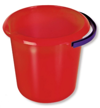 Vědro UH-PP 10 litrů s výlevkou, měrkou SPOKAR color